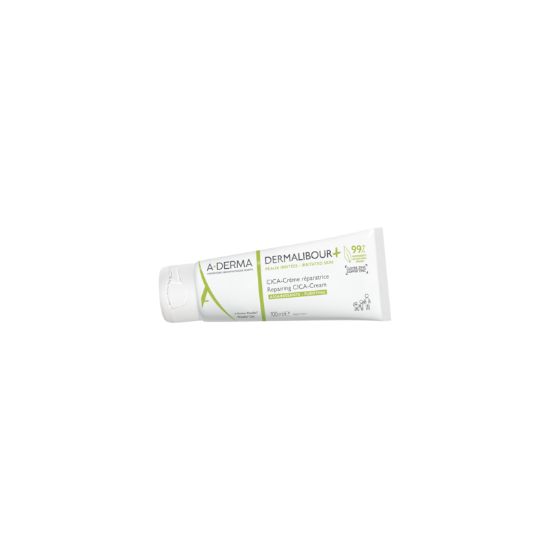 A-DERMA DERMALIBOUR+ CICA CREMA REPARADORA 1 ENVASE 50 ML