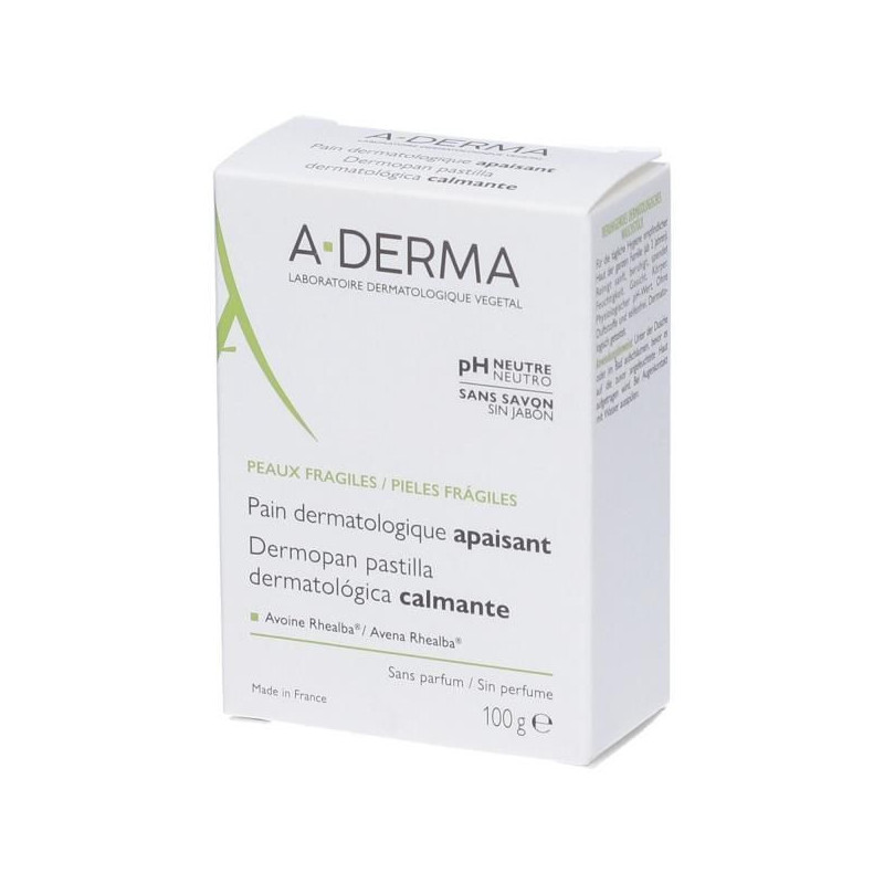 A-DERMA DERMOPAN EXTRACTO DE AVENA 1 PASTILLA 100 G