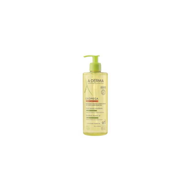 A-DERMA EXOMEGA CONTROL ACEITE LIMPIADOR EMOLIENTE ECO 1 ENVASE 750 ml