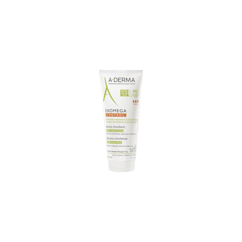 A-DERMA EXOMEGA CONTROL BALSAMO EMOLIENTE 1 ENVASE 400 ML