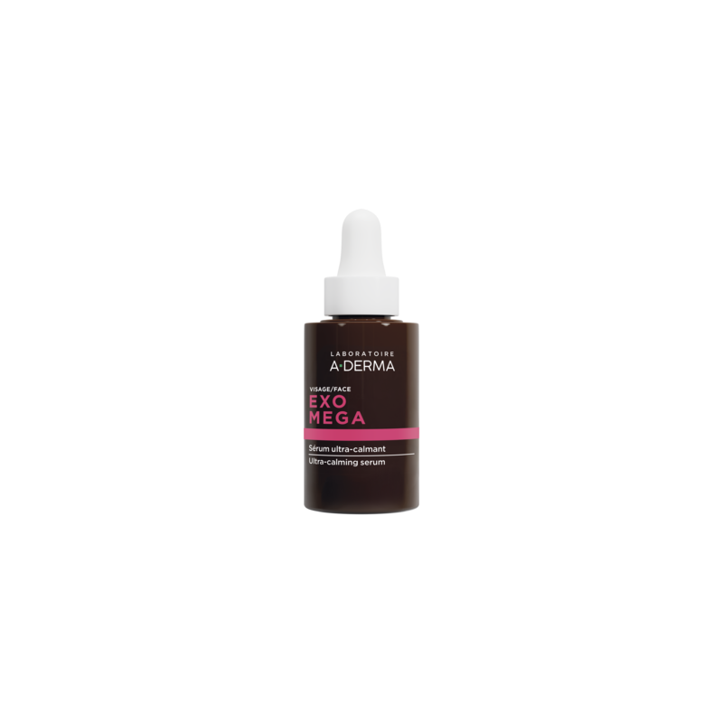 A-DERMA EXOMEGA FACIAL SERUM ULTRACALMANTE 1 ENVASE 30 ml
