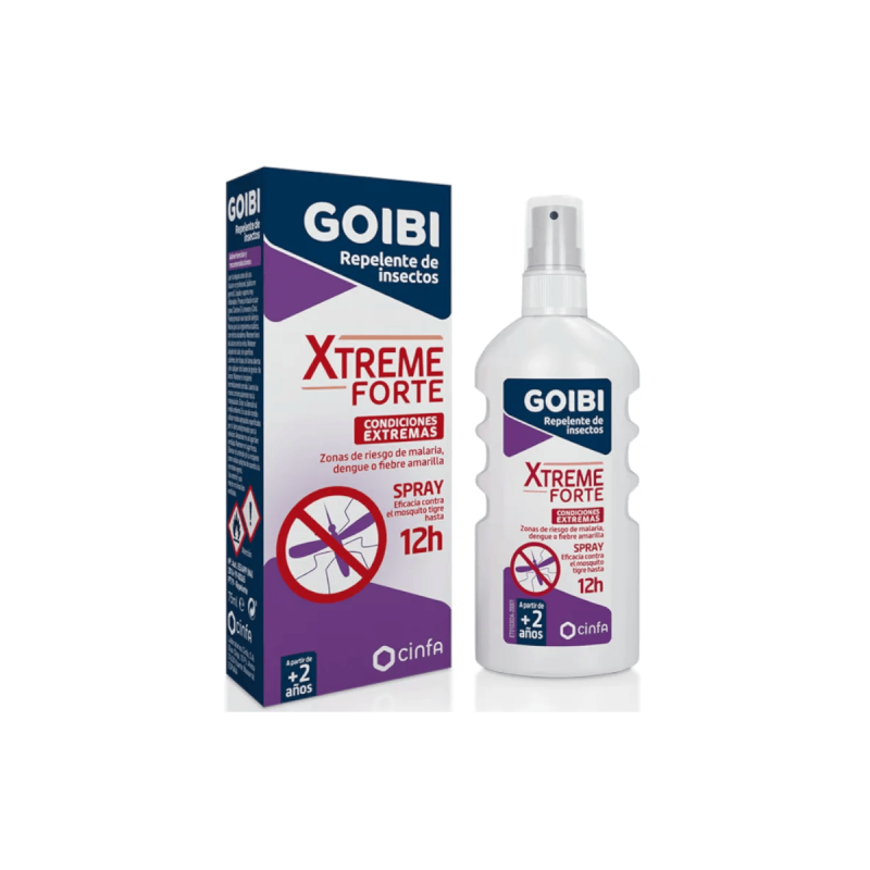 Goibi Xtreme Forte Repelente De Insectos 1 Spray 200 Ml vista principal
