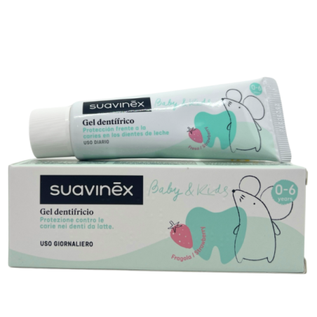 SUAVINEX GEL DENTIFRICO 1 TUBO 50 ML SABOR FRESA ORAL BABY