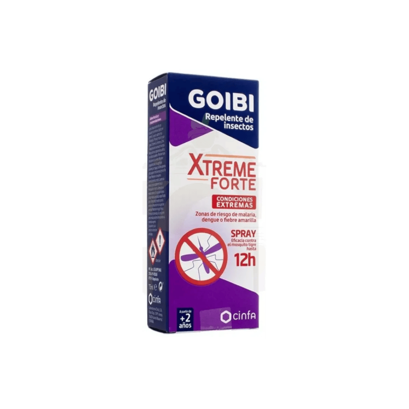 Goibi Xtreme Forte Repelente De Insectos 1 Spray 75 Ml vista principal