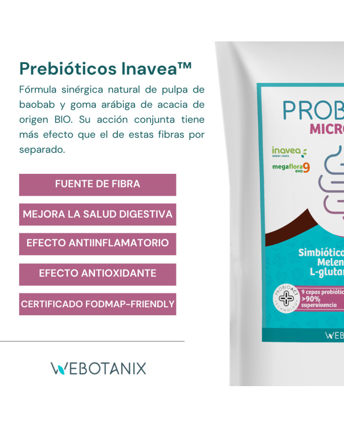 Probiotax Microbiota WEBOTANIX cacao 150g