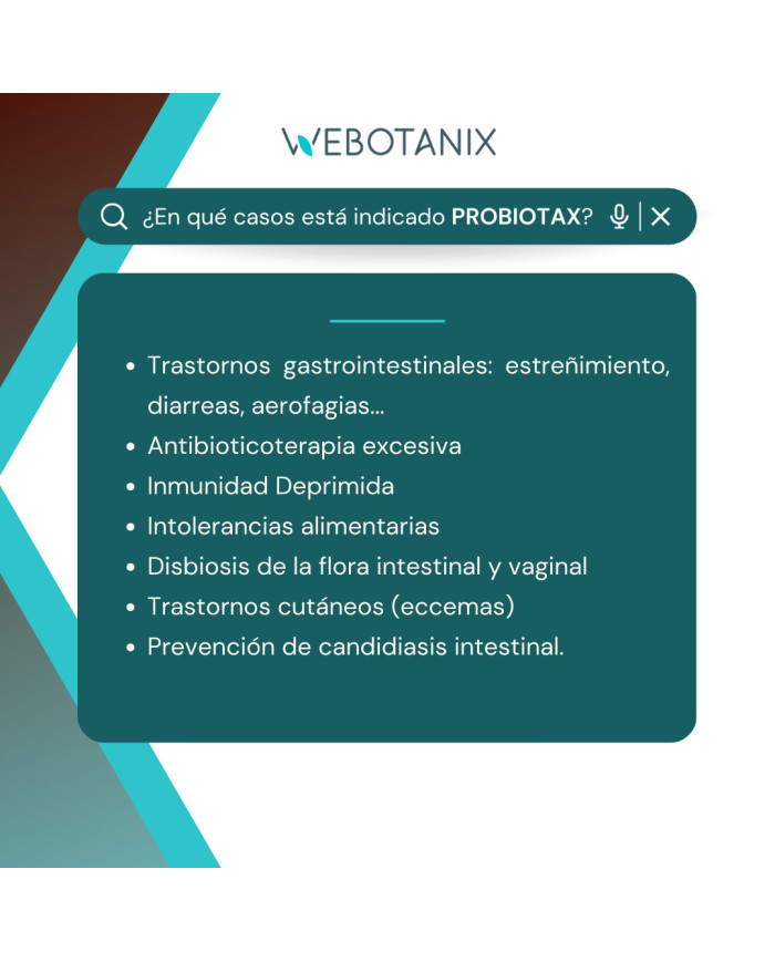 Probiotax Microbiota WEBOTANIX cacao 150g