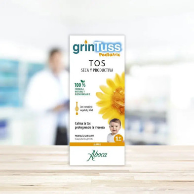Grintuss Jarabe Con Poliresin Pediatric 180 Ml envase