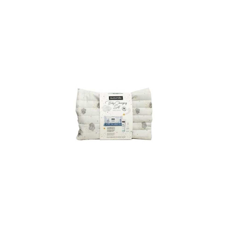 SUAVINEX SET DE PASEO 1 POMADA PROTECTORA REPARADORA 75 ml + 60 TOALLITAS AQUA + BABY COLOGNE SENSE 75 ml