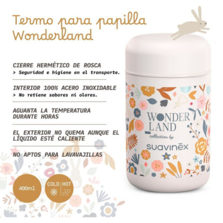 TERMO PARA PAPILLA SUAVINEX PAPILLERO NIÑA
