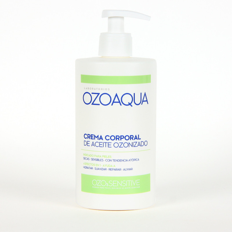 OZOAQUA CREMA CORPORAL DE ACEITE OZONIZADO 1 ENVASE 500 ML