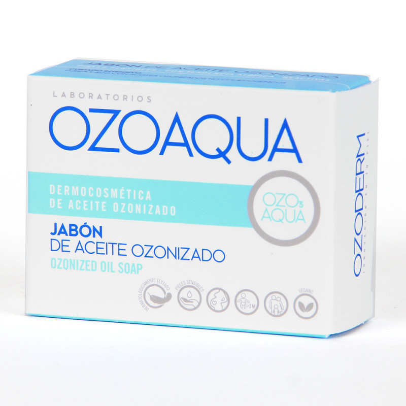 OZOAQUA JABON DE ACEITE OZONIZADO 1 PASTILLA 100 G