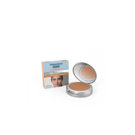 FOTOPROTECTOR ISDIN COMPACT SPF 50+ MAQUILLAJE COMPACTO OIL-