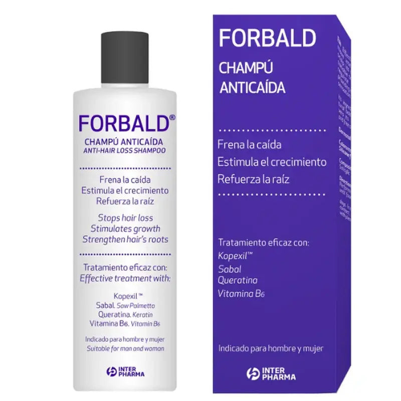 Forbald Champu 1 Envase 250 Ml vista principal