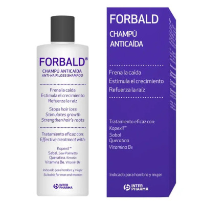 Forbald Champu 1 Envase 250 Ml vista principal