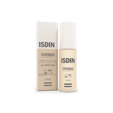 Isdin Coverage 1 Envase 30 G Color 1.0 Pearl envase