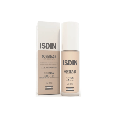 Isdin Coverage 1 Envase 30 G Color 2.0 Beige envase