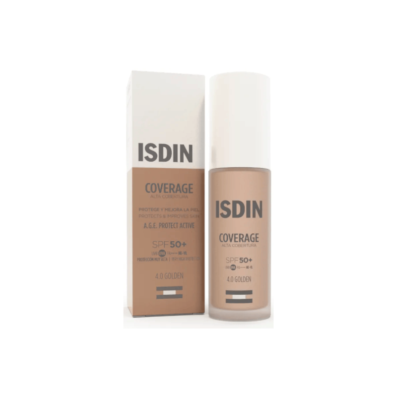 Isdin Coverage 1 Envase 30 G Color 4.0 Golden vista principal