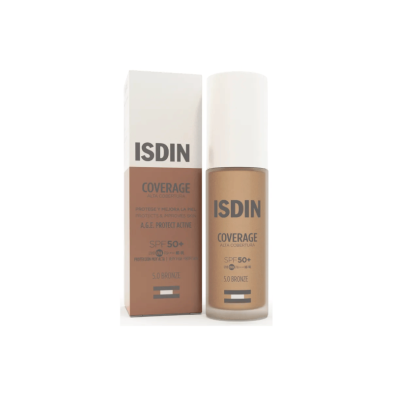 Isdin Coverage 1 Envase 30 G Color 5.0 Bronze vista principal