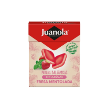 Juanola Perlas 1 Envase 25 G Sabor Fresa Mentolada vista principal