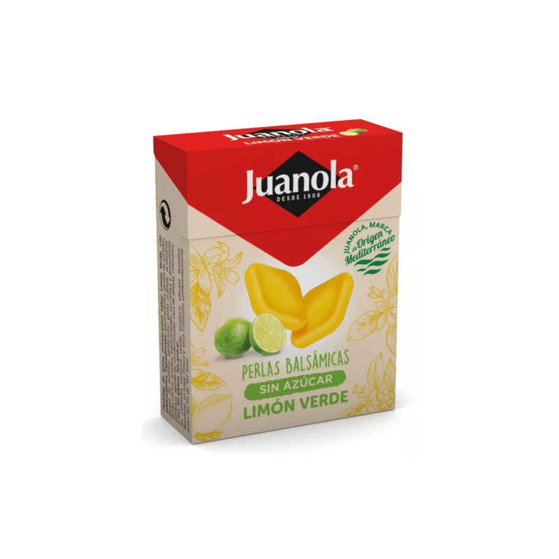 Juanola Perlas 1 Envase 25 G Sabor Limon Verde vista principal