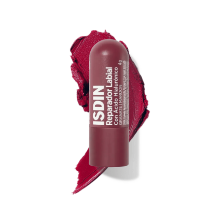 ISDIN REPARADOR LABIAL 1 STICK 4 g COLOR GRANATE