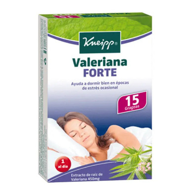 Kneipp Valeriana Forte 15 Grageas vista principal
