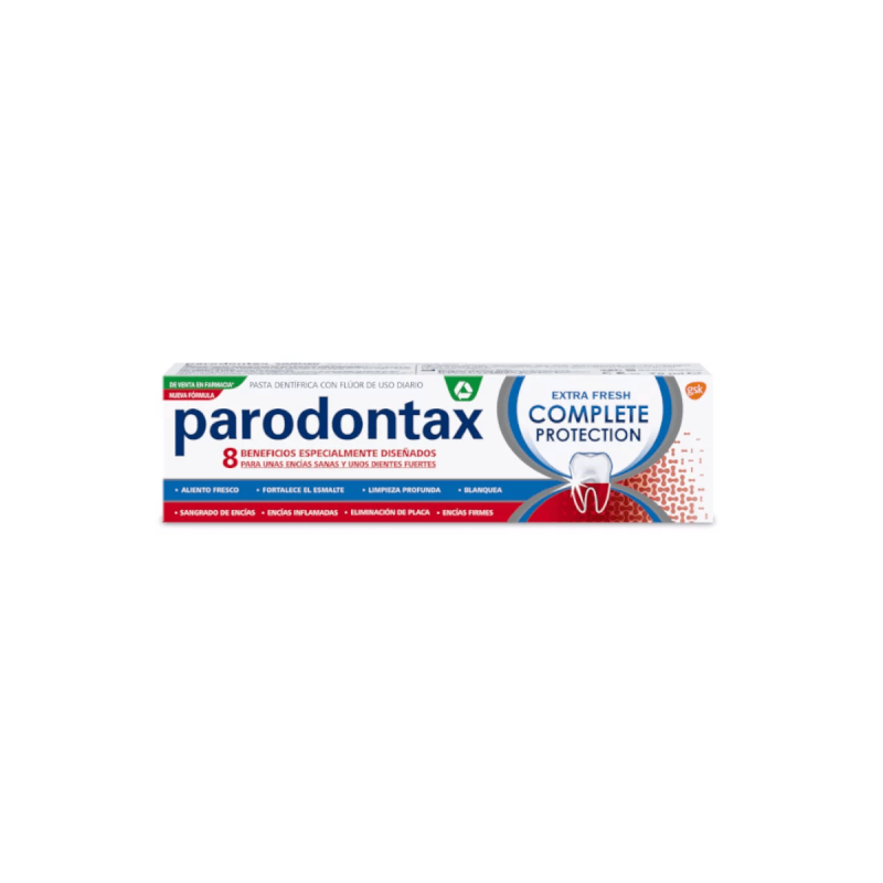 Parodontax Complete Protection Extra Fresh 2 Envases 75 Ml vista principal