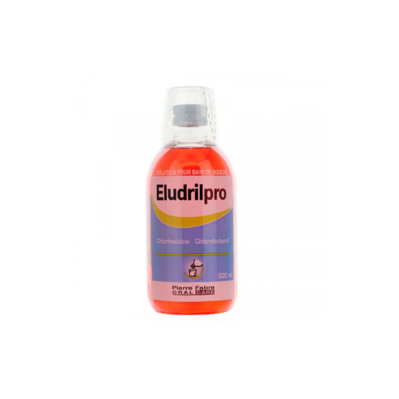 ELUDRILPRO SOLUCION PARA ENJUAGUE BUCAL CLORHEXIDINA 500 ML