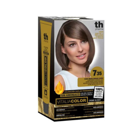 TH VITALIA TINTE CAPILAR Nº7.35