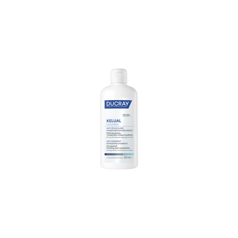 KELUAL SQUANORM ANTICASPA CHAMPU REFRESCANTE DUCRAY 1 ENVASE 400 ml
