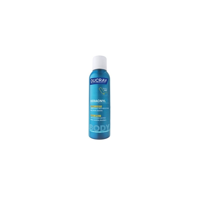 KERACNYL SPRAY CUERPO SECANTE ANTIGRANOS DUCRAY 1 ENVASE 150 ml