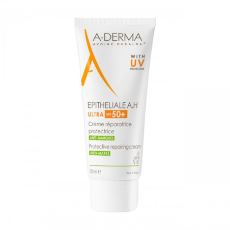 A-DERMA EPITHELIALE A.H. ULTRA SPF 50+ CREMA REPARADORA PROTECTORA 1 ENVASE 40 ml