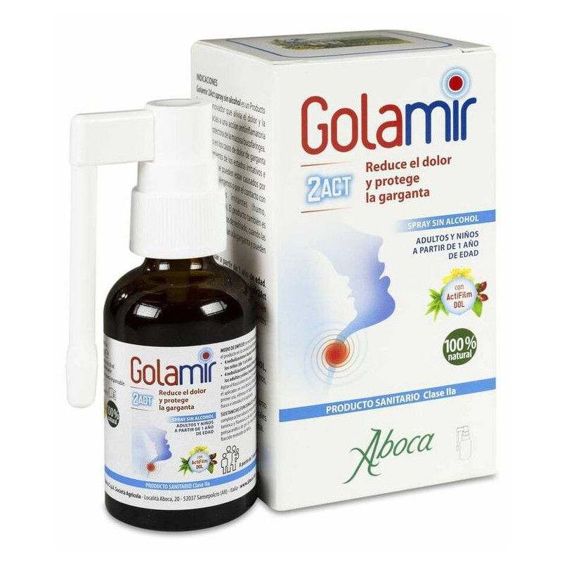 GOLAMIR 2ACT SPRAY SIN ALCOHOL 1 SPRAY 30 ML