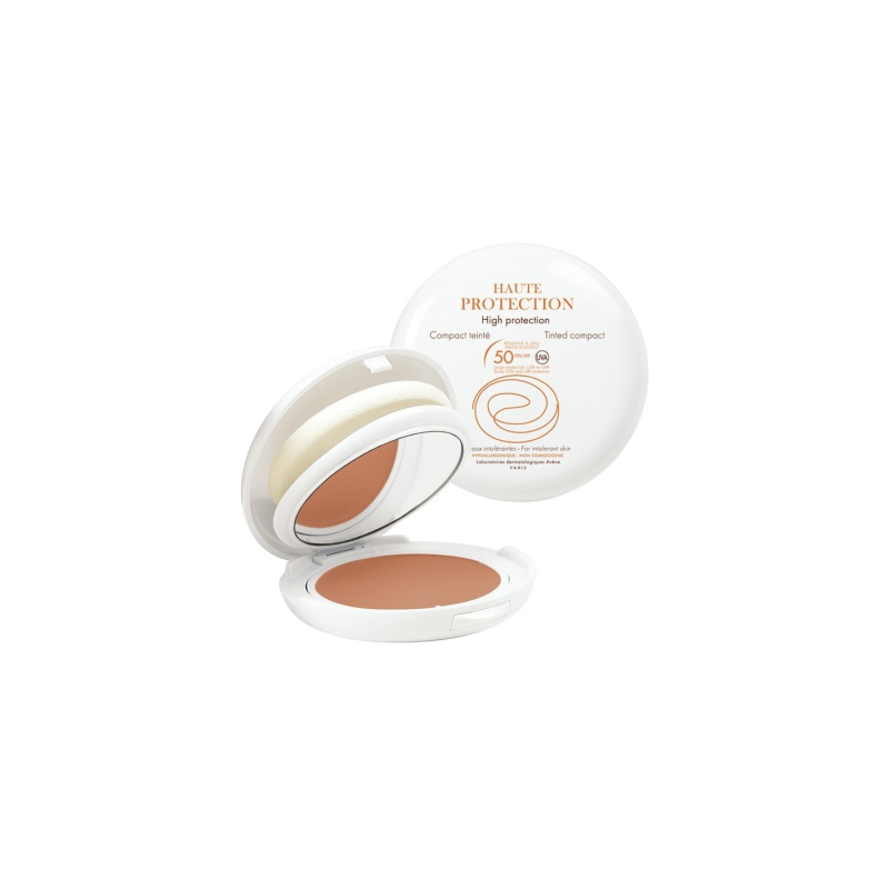 AVENE SPF 50 COMPACTO OIL FREE 1 ENVASE 10 G COLOR DORADO