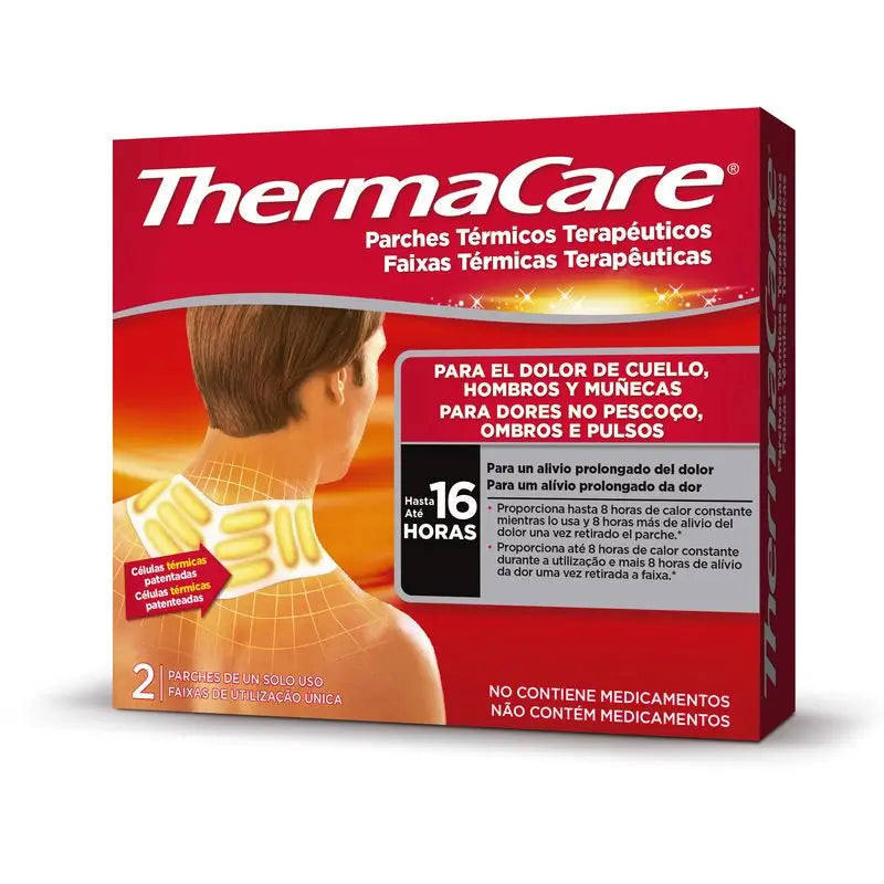 Thermacare Parche Termico Cuello Hombro Muñeca 6 Parches vista principal