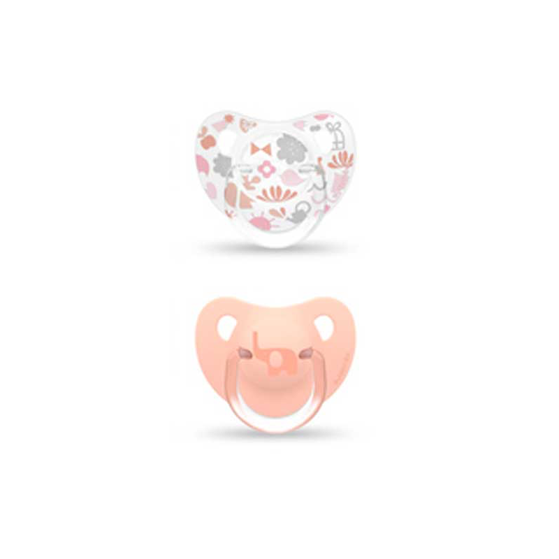 CHUPETE SILICONA ANATOMICO SUAVINEX CLASICO 6 - 18 MESES 2 U