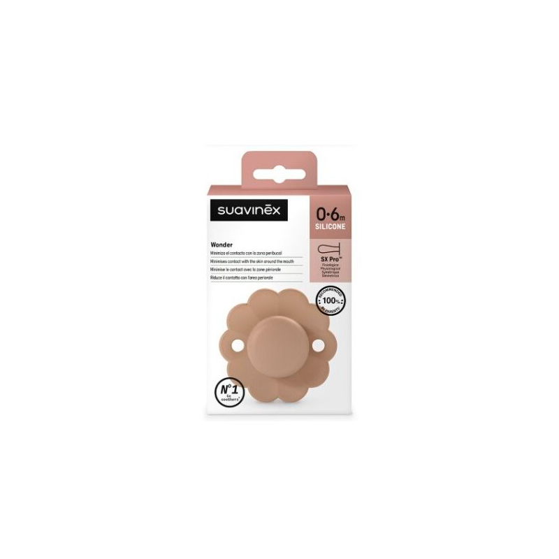 CHUPETE SILICONA FISIOLOGICO SUAVINEX WONDER SX PRO SOFT 0 - 6 MESES 1 UNIDAD