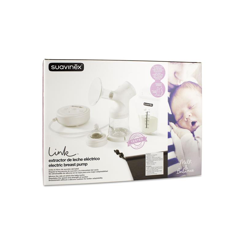 SACALECHES SUAVINEX EXTRACTOR DE LECHE ELECTRICO 1 UNIDAD