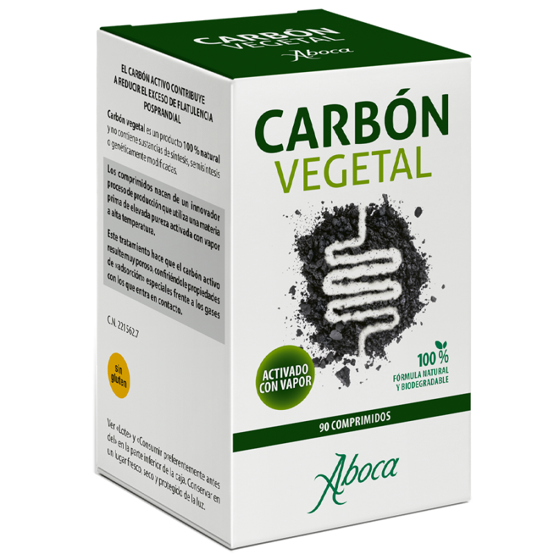 CARBON VEGETAL 90 COMPRIMIDOS