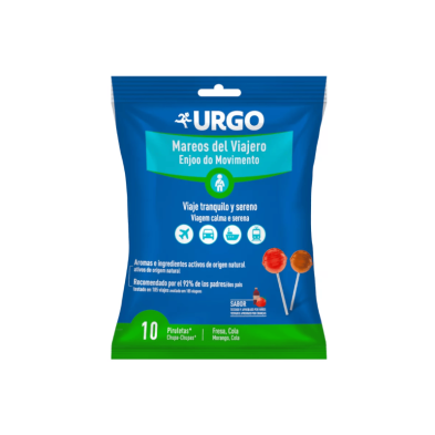 Urgo Mareos Del Viajero 10 Piruletas vista principal
