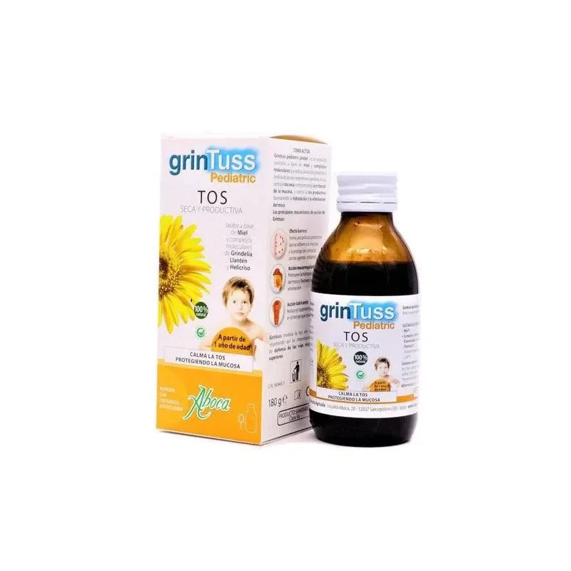 GRINTUSS JARABE CON POLIRESIN PEDIATRIC 180 ML