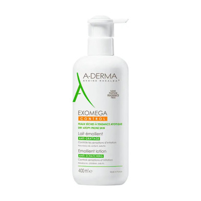 A-Derma Exomega Control Leche Emoliente 1 Envase 400 Ml vista principal