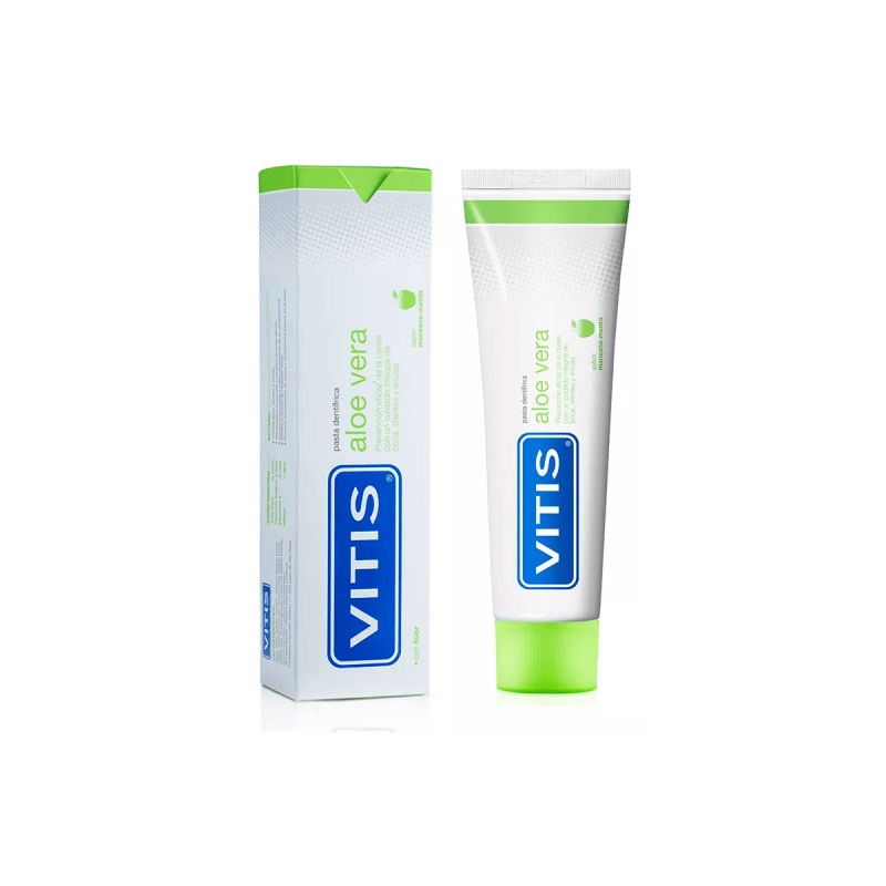 Vitis Aloe Vera Pasta Dentifrica 1 Envase 100 Ml Sabor Manz vista principal