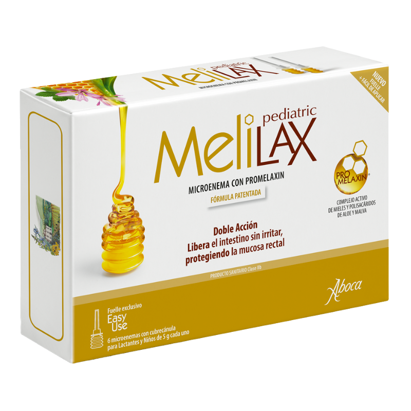 MELILAX PEDIATRIC MICROENEMAS 6 UNIDADES 5 G