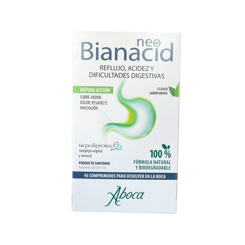 NEOBIANACID ACIDEZ Y REFLUJO 45 COMPRIMIDOS MASTICABLES