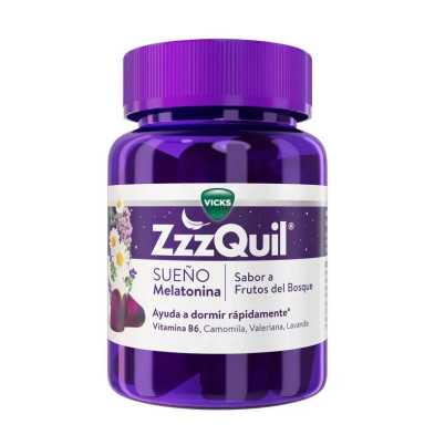 Zzzquil Natura 30 Gummies detalle