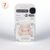 CHUPETE LATEX FISIOLOGICO SUAVINEX FUSION 2 - 4 MESES 1 UNID