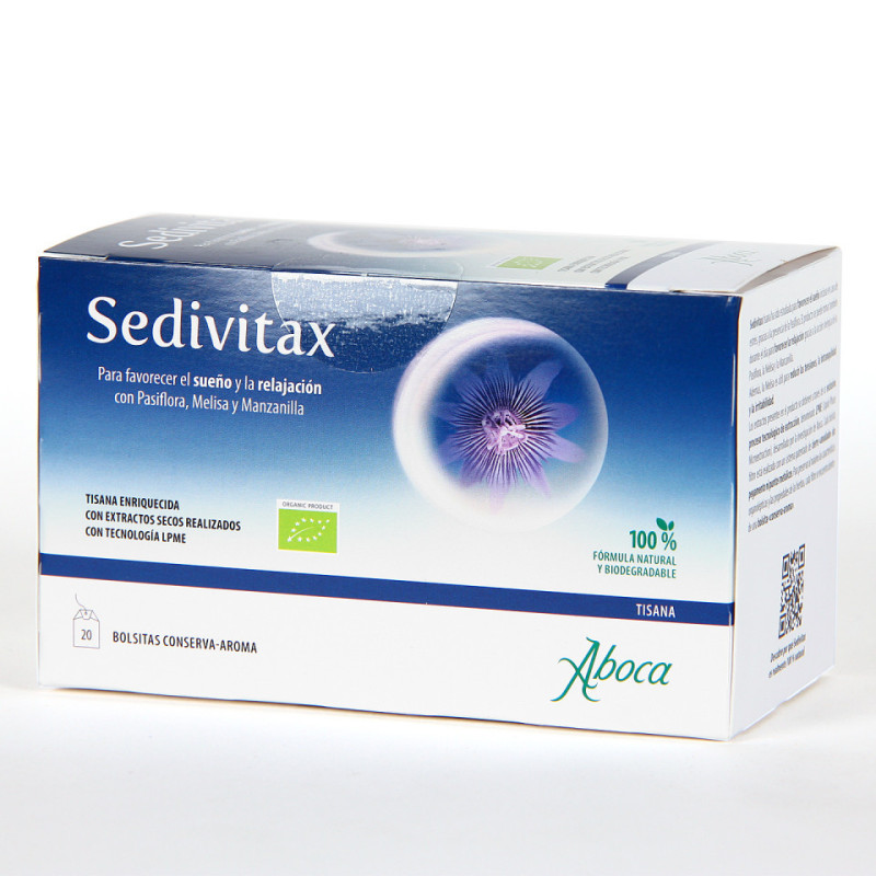 SEDIVITAX TISANA NUEVA FORMULA 20 BOLSITAS 1,7 G