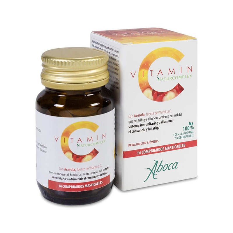 VITAMIN C NATURCOMPLEX 14 COMPRIMIDOS MASTICABLES