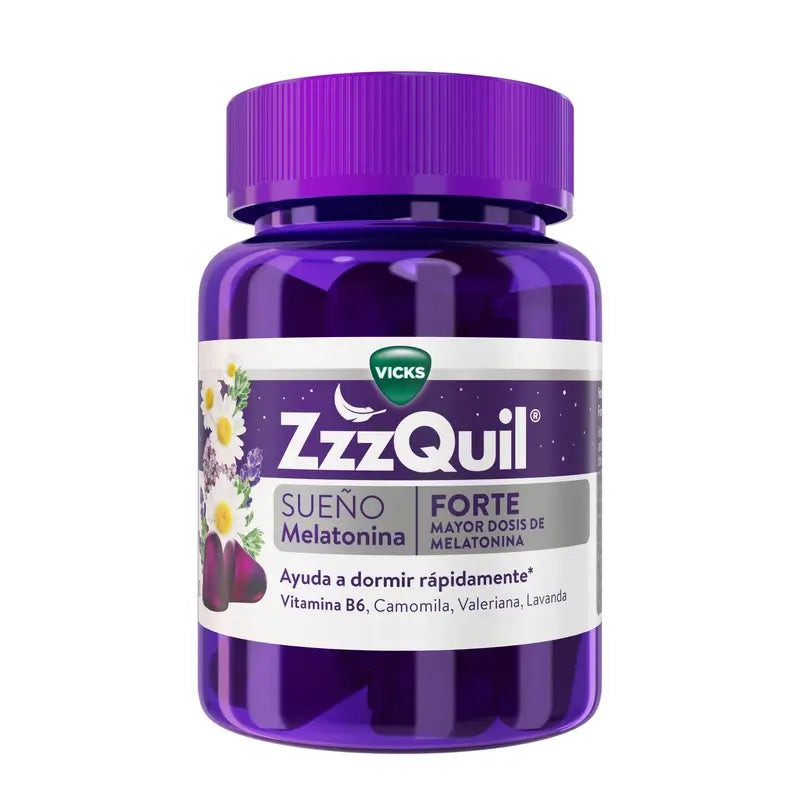 Zzzquil Natura Forte 30 Gummies Sabor Frutos Del Bosque vista principal